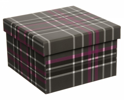 tartan box